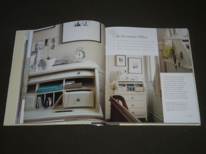 2004 POTTERY BARN DESIGN LIBRARY BOXED SET OF 3 - DINING, WORK, STORAGE- R 114
