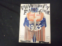 1935 JANUARY VANITY FAIR MAGAZINE-ILLUSTRATED COVER, PHOTOS, ARTICLES - ST 3124