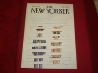 1978 MAY 1 NEW YORKER MAGAZINE FRONT COVER ONLY - GREAT ART FOR FRAMING