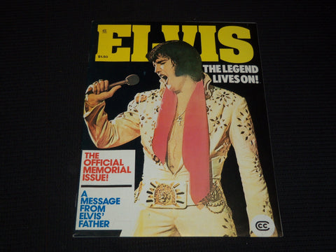1978 ELVIS THE LEGEND LIVES ON! MAGAZINE - ELVIS PRESLEY COVER - E 15484