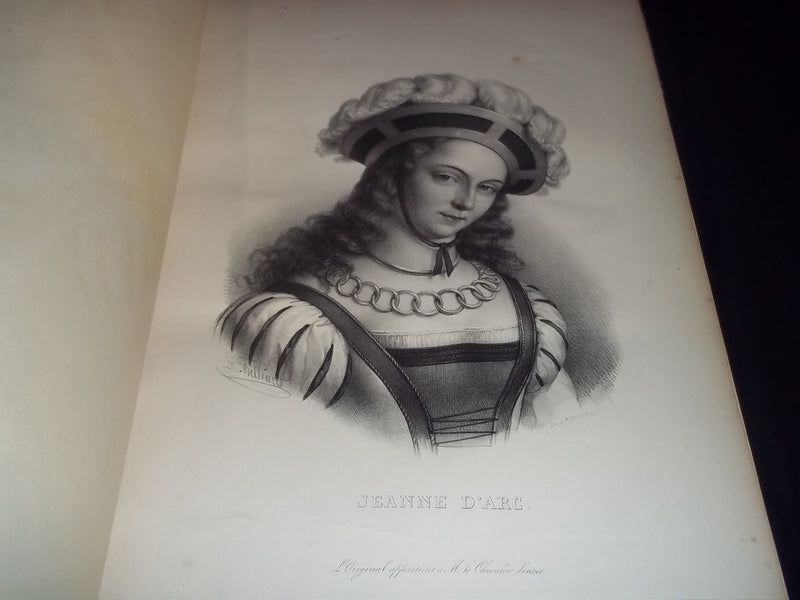 1840 ICONOGRAPHIE FRANCAISE BY DELPECH FRENCH VOLUME NO. 1 - ENGRAVINGS - Z 14