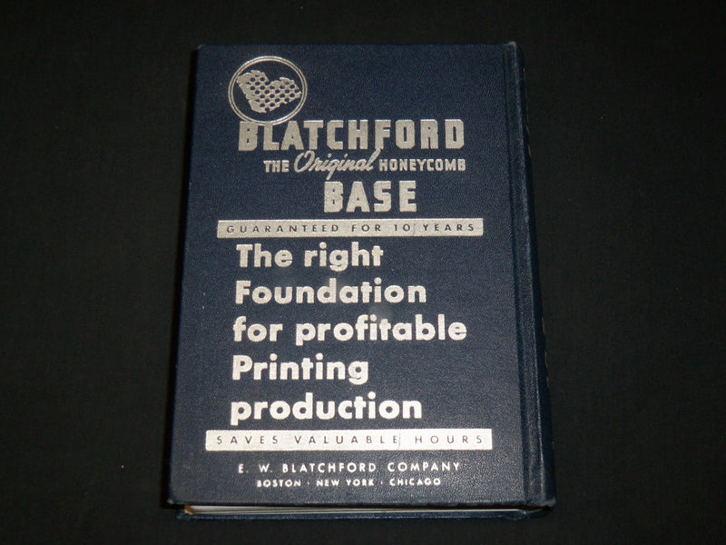 1942-1943 PRINTING TRADES BLUE BOOK BOOK - 19TH EASTERN EDITION - KD 6487