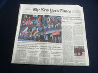 2022 FEBRUARY 21 NEW YORK TIMES-RUSSIA INVASION OPTIONS TEST HOW WEST WILL REACT