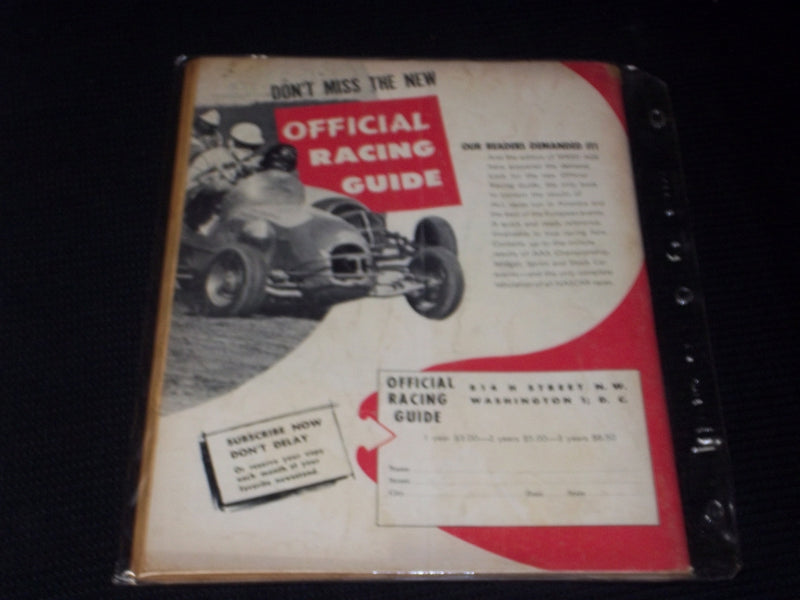 1955 JULY SPEED AGE MAGAZINE - NICE RACING FRONT COVER - E 1974