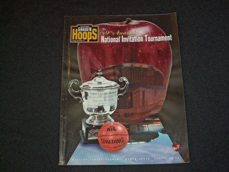 1996 MARCH 26&28 NIT 59TH ANNUAL BASKETBALL CHAMPIONSHIP PROGRAM - ST 6361