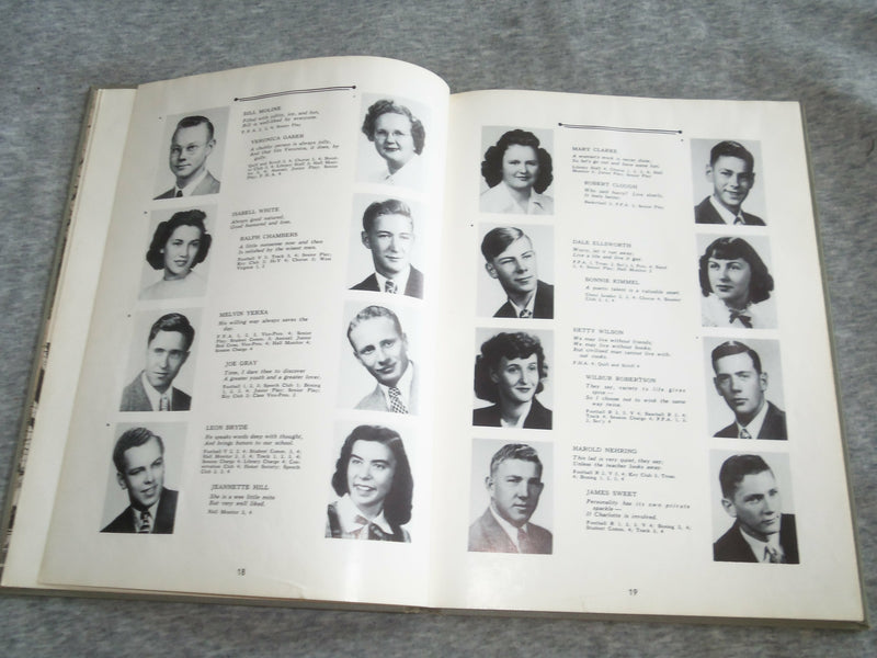 1949 EATONIAN EATON RAPIDS HIGH SCHOOL YEARBOOK - EATON RAPIDS, MI - YB 2571