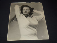1940'S RHONDA FLEMING PUBLICITY PHOTO - 15 1/2 x 19 1/2 - #192