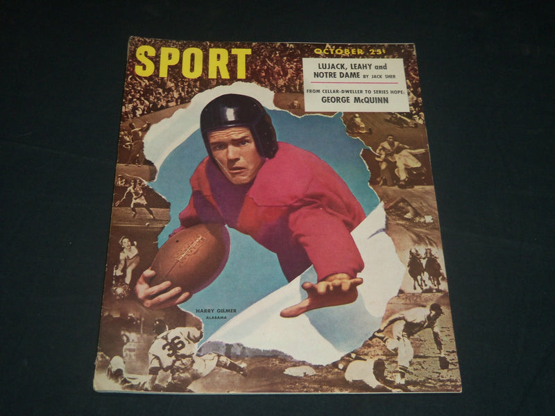 1947 OCTOBER SPORT MAGAZINE - HARRY GILMER COVER - GREAT PHOTOS - B 6787