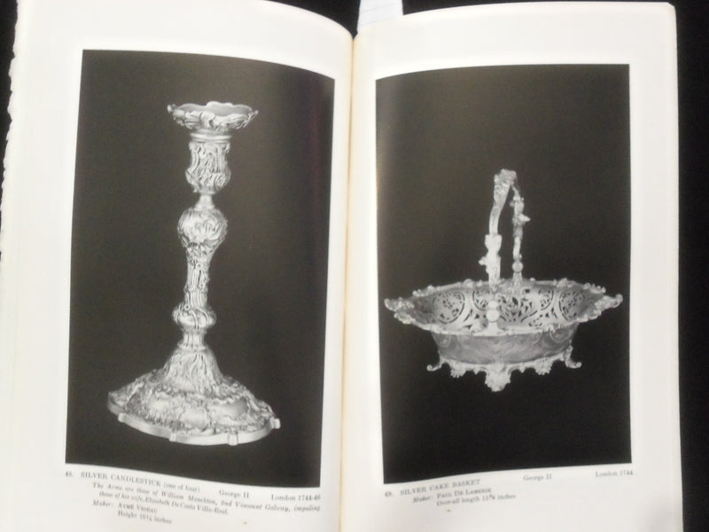 1966 OLD SILVER DINING ACCESSORIES SOFTCOVER BOOK - CLARK ART INSTITUTE - J 9862