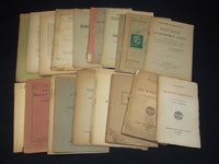 1884-1929 ASSORTED GREEK PUBLICATIONS LOT OF 17 - O 3473