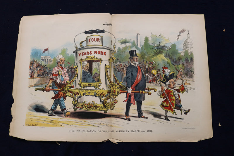 1901 MARCH 9 JUDGE MAGAZINE - INAUGURATION NUMBER - E 11590