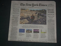 2019 OCTOBER 13 NEW YORK TIMES - POLICY ZIGZAGS BY TRUMP PUT MIDEAST IN FOG