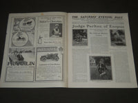 1904 SEPTEMBER 3 THE SATURDAY EVENING POST MAGAZINE - ILLUSTRATED COVER - SP 500