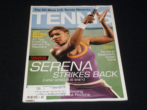 2006 OCTOBER TENNIS MAGAZINE - SERENA WILLIAMS FRONT COVER - E 2297