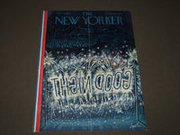 1953 JULY 4 NEW YORKER MAGAZINE FRONT COVER ONLY - GREAT ART FOR FRAMING