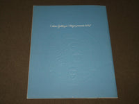 1961-1962 METRO GOLDWYN MAYER PRESENTS PROGRAM - BRANDO, NEWMAN, DOUGLAS- J 2821
