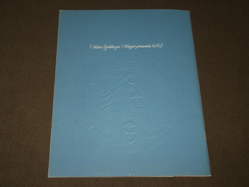 1961-1962 METRO GOLDWYN MAYER PRESENTS PROGRAM - BRANDO, NEWMAN, DOUGLAS- J 2821