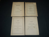 1910-1934 RAILWAY ADDRESS PAMPHLETS LOT OF 10 ISSUES - RAILROAD - J 5403
