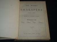 1870'S-1880'S THE WORKS OF SHAKSPERE IMPERIAL EDITION VOLUME LOT OF 3 - Z 173