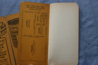 1924 SQUARE DEAL RED BRAND FENCE MEMO BOOK - KEYSTONE STEEL - LOT OF 6 - K 2960
