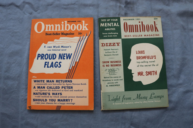 1951 OMNIBOOK DIGEST MAGAZINE - LOT OF 11 - O 3327