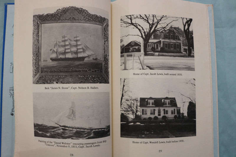 1977 CENTERVILLE SHIPMASTERS & SEAFARING DAYS HARDCOVER BOOK BY UNGERMAN- K 3332