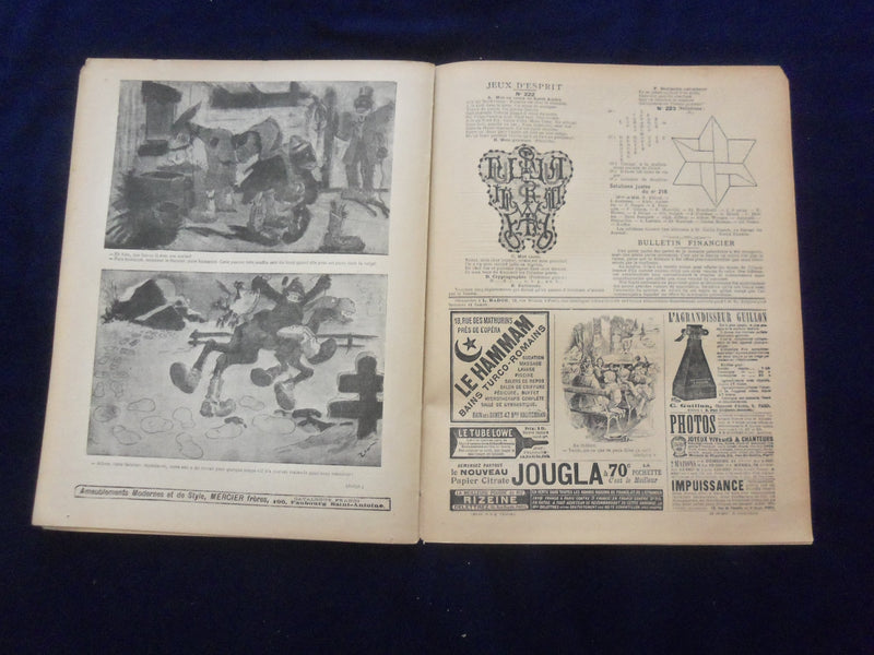 1904 MARCH 12 LE SOURIRE MAGAZINE - ILLUSTRATED COMEDY - FRENCH TEXT - SP 4866G