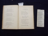 1873 LATER LAYS AND LYRICS HARDCOVER BOOK BY W.H.C. HOSMER- KD 8450