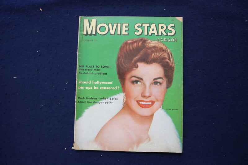1953 SEP MOVIE STARS PARADE MAGAZINE - ESTHER WILLIAMS COVER - FRENCH - E 18555