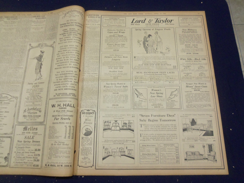 1920 APRIL 11 NEW YORK TIMES - STRIKE TIES UP FREIGHT - NT 8288