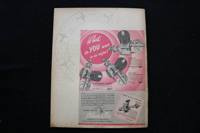 1947 JUNE AIR TRAILS MAGAZINE - THE STORY OF GCA COVER - E 9806
