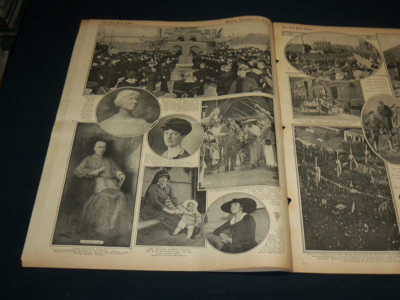 1916 NOVEMBER 19 NEW YORK TIMES ROTO PICTURE SECTION - QUEEN MARIE - NT 8967