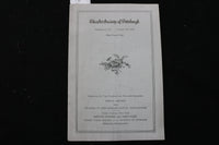 1938 MAY 6 THE ART SOCIETY OF PITTSBURGH PROGRAM - K 2465