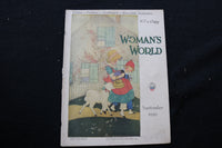 1920 SEPTEMBER WOMAN'S WORLD MAGAZINE - FICTION-FASHION COVER - E 10107