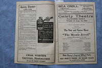 1914 AUGUST 31 THE STAR AND GARTER SHOW PROGRAM - GAIETY THEATRE - K 2749