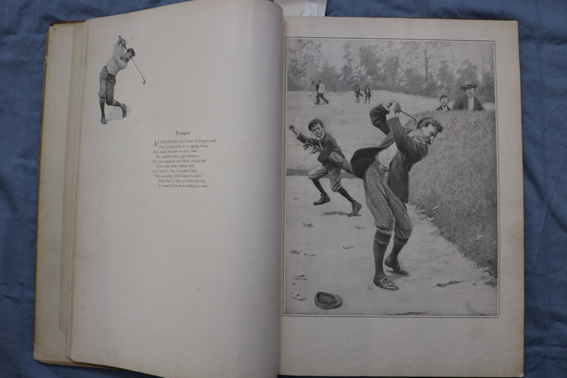 1904 A BOOK OF DRAWINGS BY A. B. FROST - HARDCOVER BOOK - KD 9582