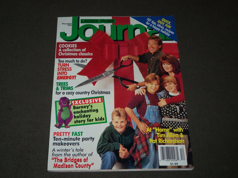 1993 DECEMBER LADIES' HOME JOURNAL MAGAZINE - TIM ALLEN COVER - B 3161