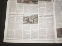 2023 OCTOBER 9 NEW YORK TIMES - CUAGHT OFF GUARD, ISRAEL FIGHTS BACK