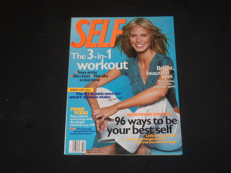 2003 FEBRUARY SELF MAGAZINE - HEIDI KLUM - SP 6111