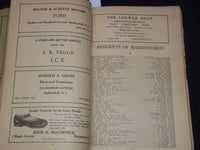 1931 BOROUGH DIRECTORY OF HADDONFIELD NEW JERSEY VOLUME 1 - J 8070