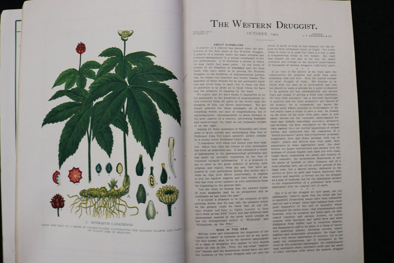 1904 OCTOBER THE WESTERN DRUGGIST - SILVER ANNIVERSARY # - COCA-COLA AD - K 2429