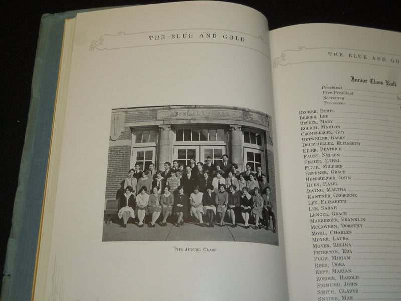 1927 BLUE AND GOLD SCHUYLKILL HAVEN HIGH SCHOOL YEARBOOK - PENN - YB 1876