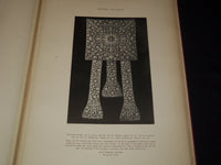 1890 HAND-MADE LACES & EMBROIDERY MUSEUM STUDIES VOLUME LOT OF 2 - #32
