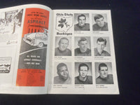 1966 OCT 22 FOOTBALL PROGRAM - OHIO STATE UNIV VS UNIV OF WISCONSIN - SP 9336Y