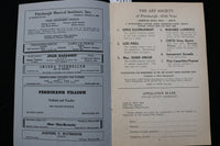 1938 MAY 6 THE ART SOCIETY OF PITTSBURGH PROGRAM - K 2465