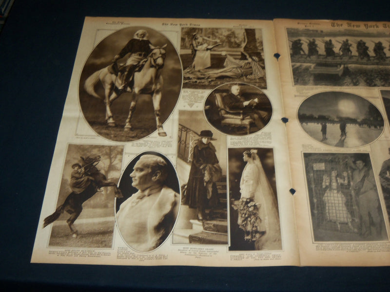 1917 JANUARY 21 NEW YORK TIMES ROTO PICTURE SECTION - ENRICO CARUSO - NT 8980