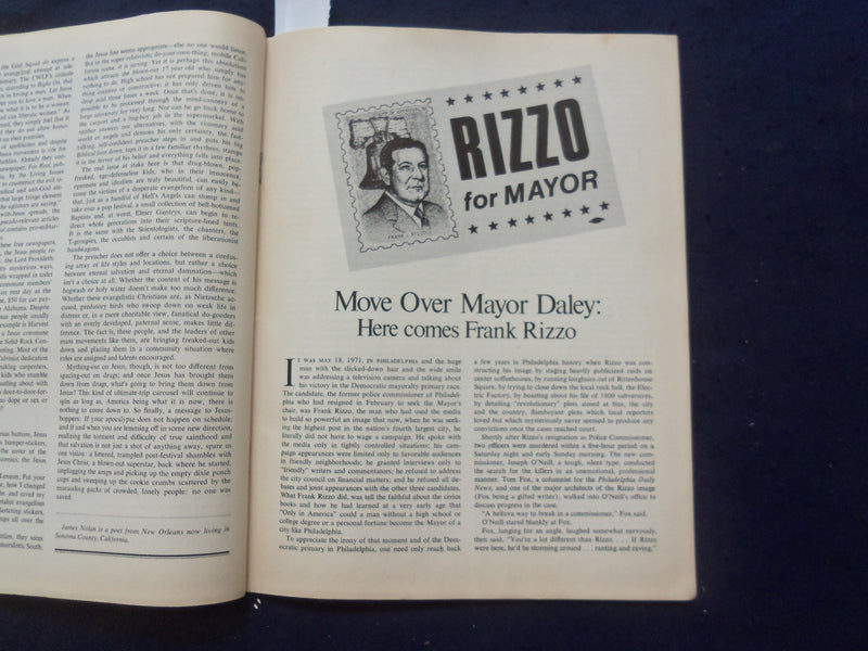 1971 AUGUST RAMPARTS MAGAZINE - NEW HAVEN TRIALS - SP 5746V