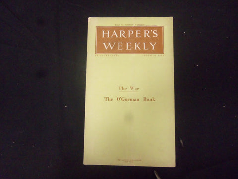 1914 AUGUST 22 HARPER'S WEEKLY MAGAZINE - NICE ARTICLES & ILLUSTRATIONS- ST 2495