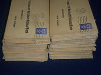 1950-1952 THE FARMERS & MERCHANTS NATIONAL BANK POSTAL COVER LOT OF 244 - O 2192