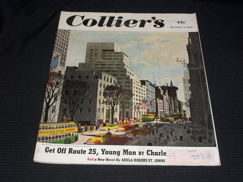 1949 DECEMBER 3 COLLIER'S MAGAZINE - NEW CROWELL COLLIER'S BUILDING - E 4331